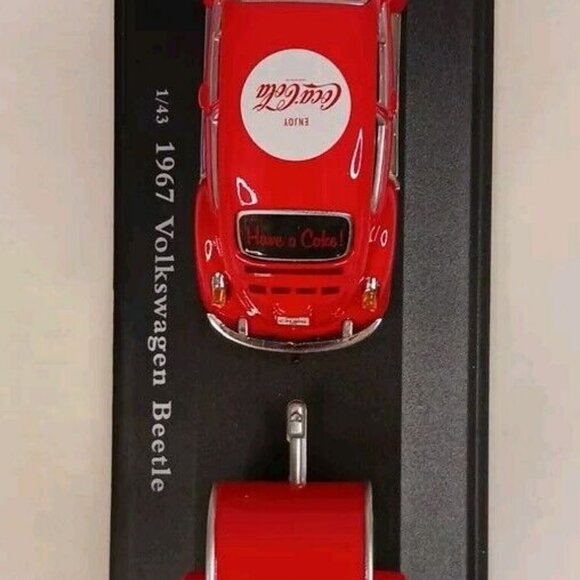 MotorCity Classics 1967 Volkswagon Beetle With Trailer Coca-Cola 1:43 - Picture 8 of 14